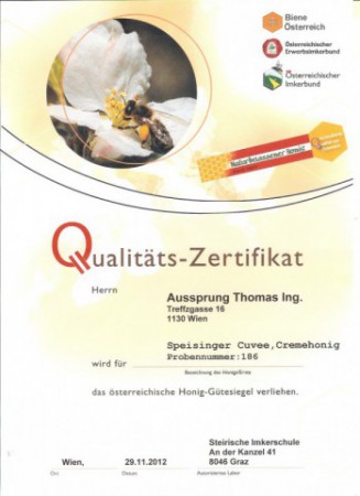 Speisinger Cuvée Cremehonig 2012